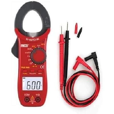 Meco 27-auto Digital Clamp Meter, Red