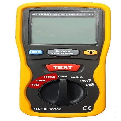 Metravi -  ERT- 1501   1502 Digital Resistance Earth Tester