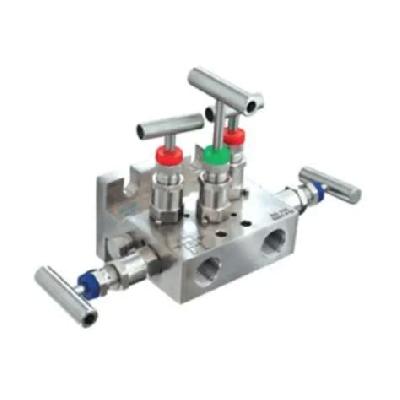 5 Valve Manifold Direct Mounting Pipe To Flange