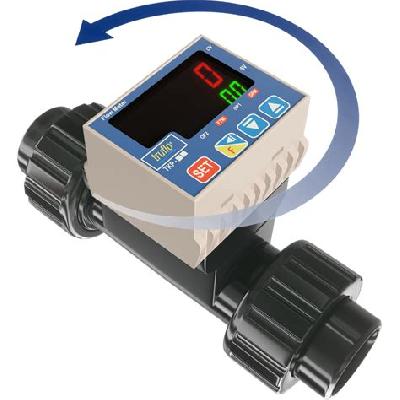 PADDLE WHEEL DIGITAL FLOW METER