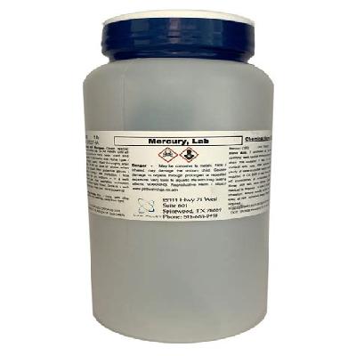Laboratory Mercury Liquid Chemical
