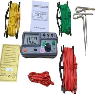 0-10-1000 Ohms WACO Digital Earth Tester