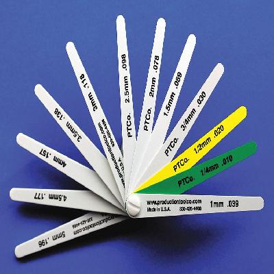 Plastic Feeler Gauge Set