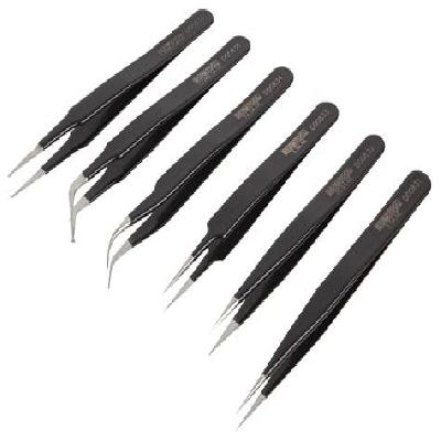 Toptul Stainless Steel Tweezers Set