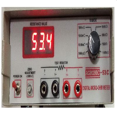 53-C Digital Micro OHM Meter