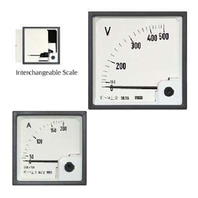 AC Moving Iron Panel Voltmeter