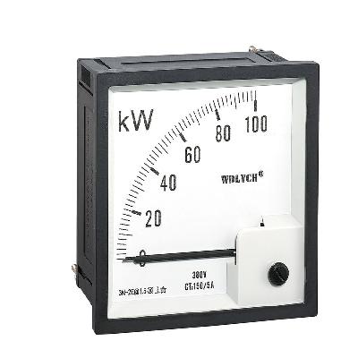 Analog Panel Type AC Wattmeter