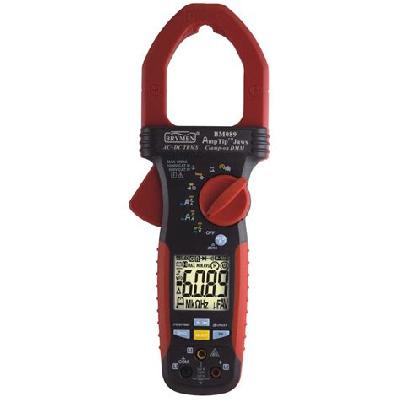Clamp Meter, 660A AC DC with True RMS