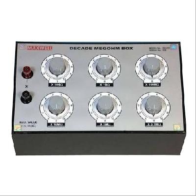 High Stability Decade Megohm Box