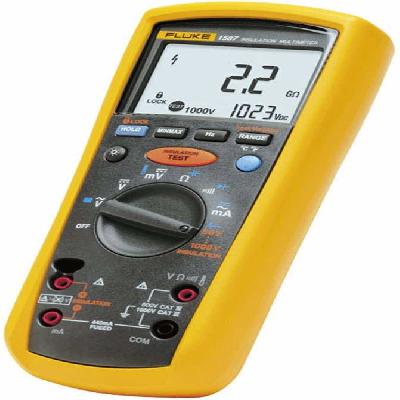 Multirange Insulation Tester, Selectable Voltage