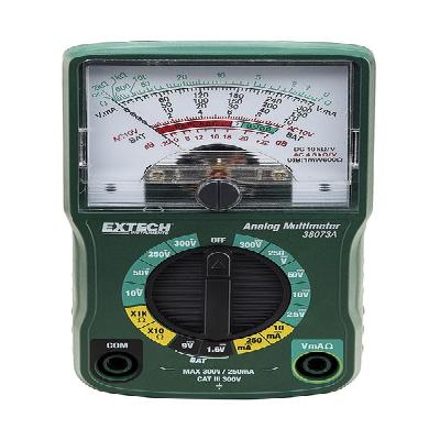 Pocket Size Analog Multimeter, DC Current: 250mA