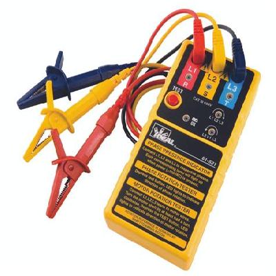 3 Phase Motor Rotation Tester Operating Voltage 100V-450V AC