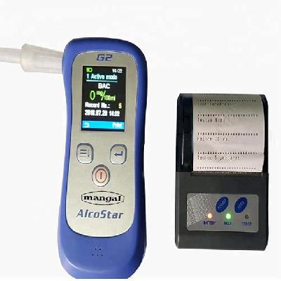 AT 233 Alcohol Breath Analyzer With Printer