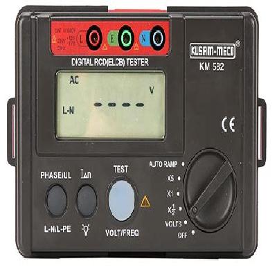 Digital RCD ( ELCB ) Tester