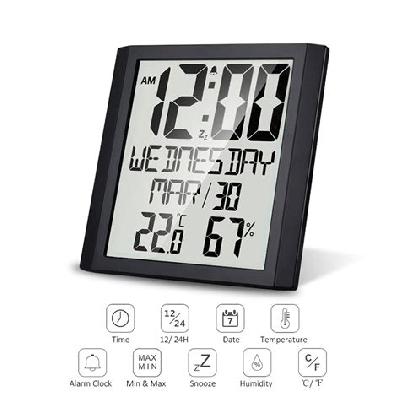 Digital Clock with Temperature