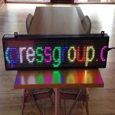LED Moving Message Display