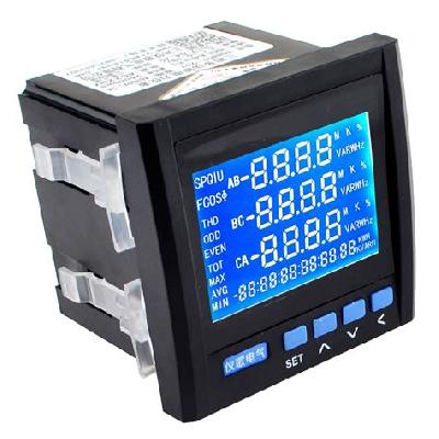 3 Phase Multifunction Power And Energy Meter