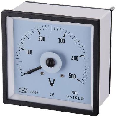 AC Moving Coil Rectifier Type Din Panel Ammeters Voltmeters