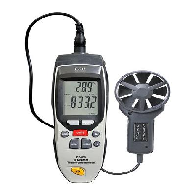 Large Vane CFM CMM Anemometer Psychrometer Plus Co2 Meter
