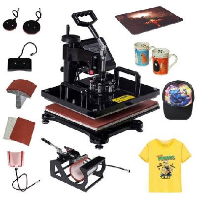 6  in 1 Sublimation Heat Press