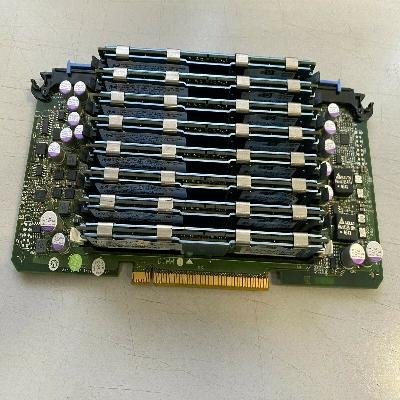Dell NX761 PowerEdge R900 Memory Riser Board 8 Slots w Cover CN-0NX761