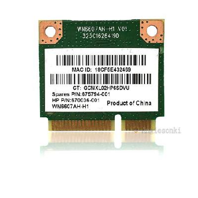 Atheros AR5B125 Hp 670036-001 HP Probook 4440s Wifi Wlan Half Mini PCI Card