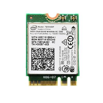 Intel Dual Band N7265 7265ngw 00jt465 Wifi Bt4.0 Ngff M.2 Card For Lenovo X250 T450s T550 W550 X1