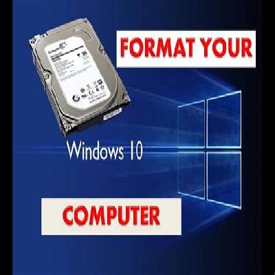 Desktop Computer Laptop Formatting and OS Installation