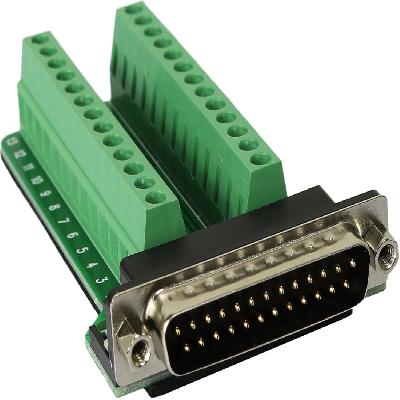 25 Pin D-sub Connector
