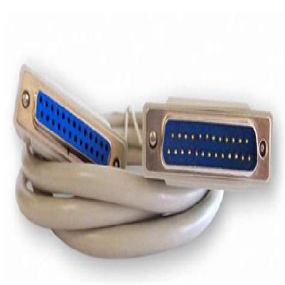 25 Pin Male To Female Parallel Cable