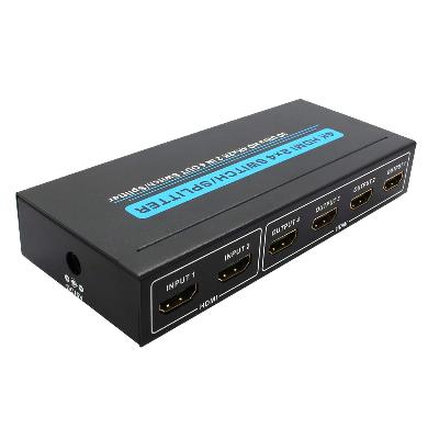 2x4 HDMI Matrix Switch 2 Input 4 Output