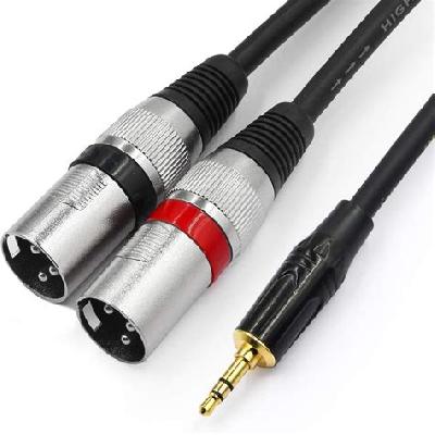 3.5mm Stereo To XLR Cable