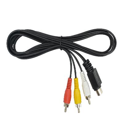 3 RCA Audio Video Cable 10 Meter