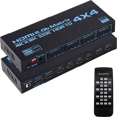 4x4 HDMI Matrix Switcher