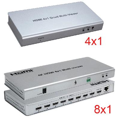 Hdmi 8 1 Quad Multi Viewer