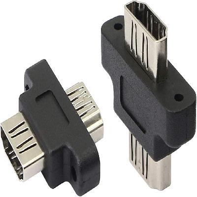 Panel Mount HDMI Female To Female Cable With Screw