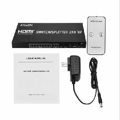 Stecker 8 Port Hdmi Switch With Timer