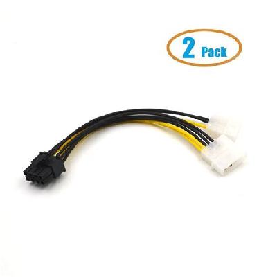 8p To Dual 4p IDE Cable