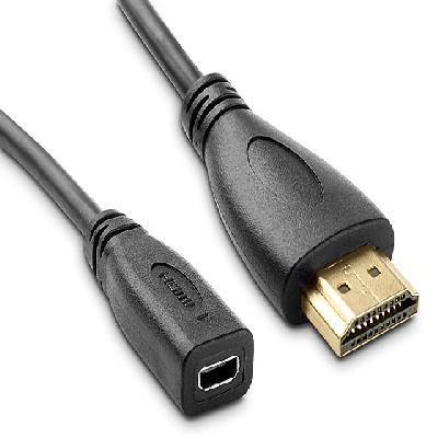Micro HDMI Male To HDMI Female Adapter