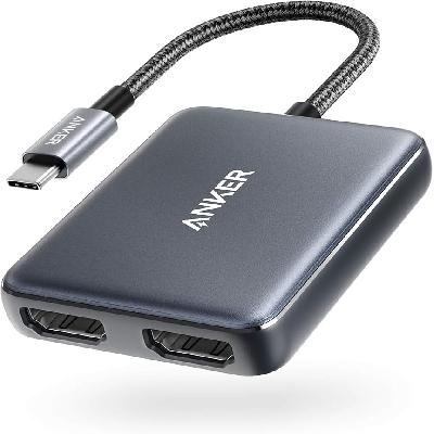 Type-C to Dual HDMI Active Adapter