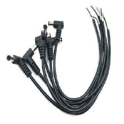 DC Male Open End Cord 6 Wirepin-3555