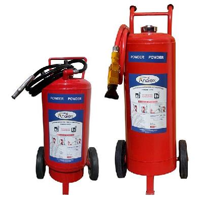 Trolley Mounted Fire Extinguisher