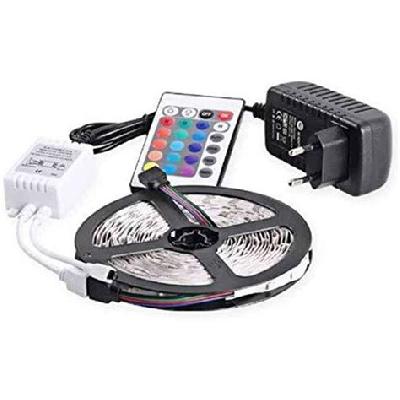 EGK 4m 16 Colour RGB Waterproof LED Strip Light with Adaptor 