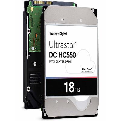 Western Digital Ultrastar  Hard Disk  (HGST) HC550 18TB Enterprise  WUH721818ALE6L4