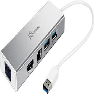 J5Create JUD 480 Boomerang Station (USB 3.0 Docking Station)