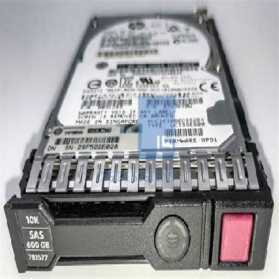 HPE 781514-001-SC 600GB 10kRPM 2.5in SAS-12G Enterprise G8 G9 HDD