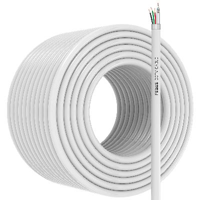 3 In 1 CCTV Alloy Cable