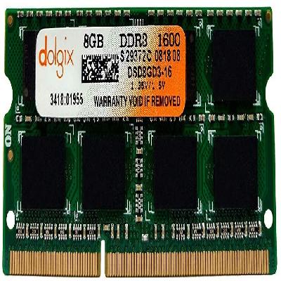 Dolgix 8GB DDR3 1600MHz Laptop Ram