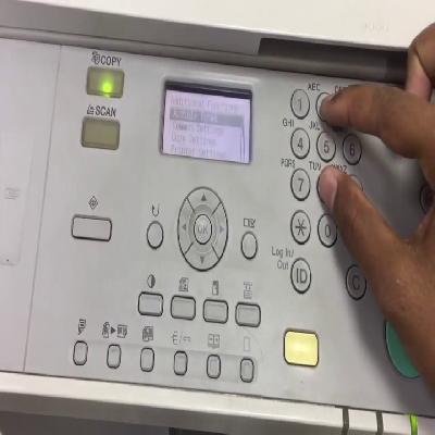 Canon Ir-2525 Control Panel