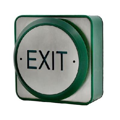 Exit Button 3 Inches x 1 Inch